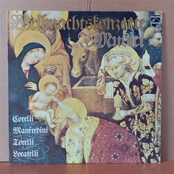 WEIHNACHTSKONZERTE / I MUSICI / CORELLI, MANFREDINI, TORELLI, LOCATELLI - LP 2.EL PLAK