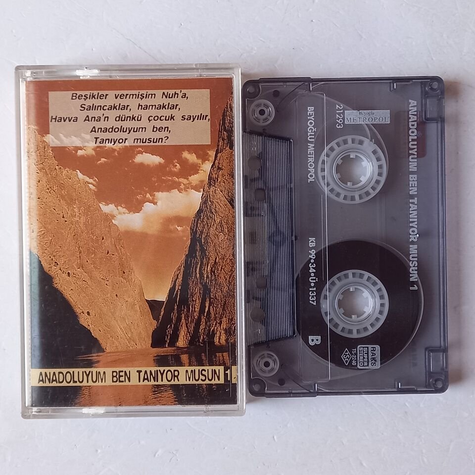 ANADOLUYUM BEN TANIYOR MUSUN - 1 (1999) - KASET 2.EL