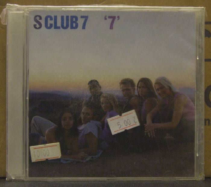 S CLUB 7  ''7'' POP CD SIFIR