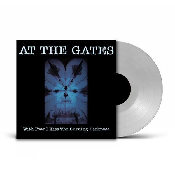 AT THE GATES - WITH FEAR I KISS THE BURNING DARKNESS (1993) - 2013 LP 180GR CLEAR COLOURED SIFIR PLAK