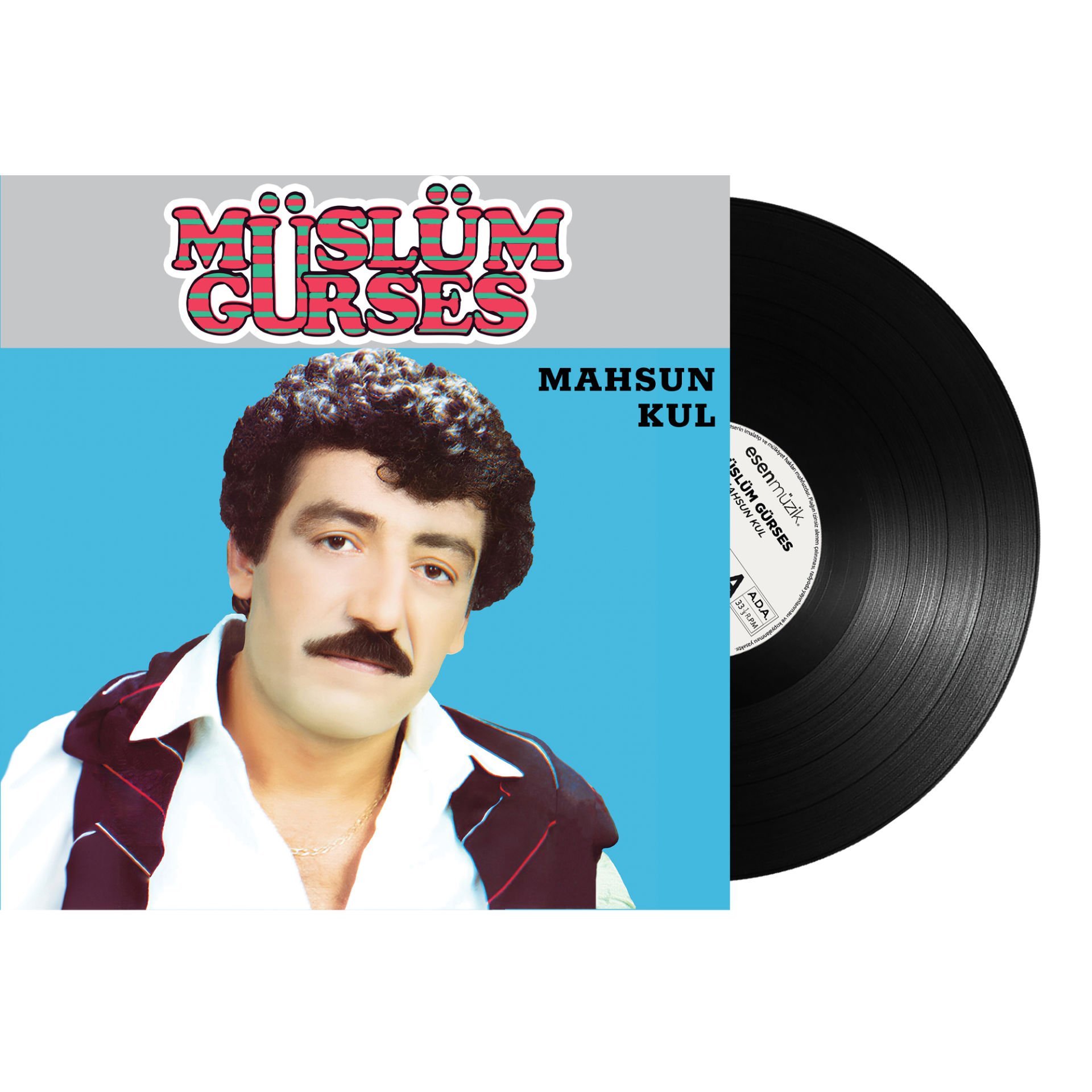 MÜSLÜM GÜRSES - MAHSUN KUL (1989) - LP 2024 BASIM SIFIR PLAK