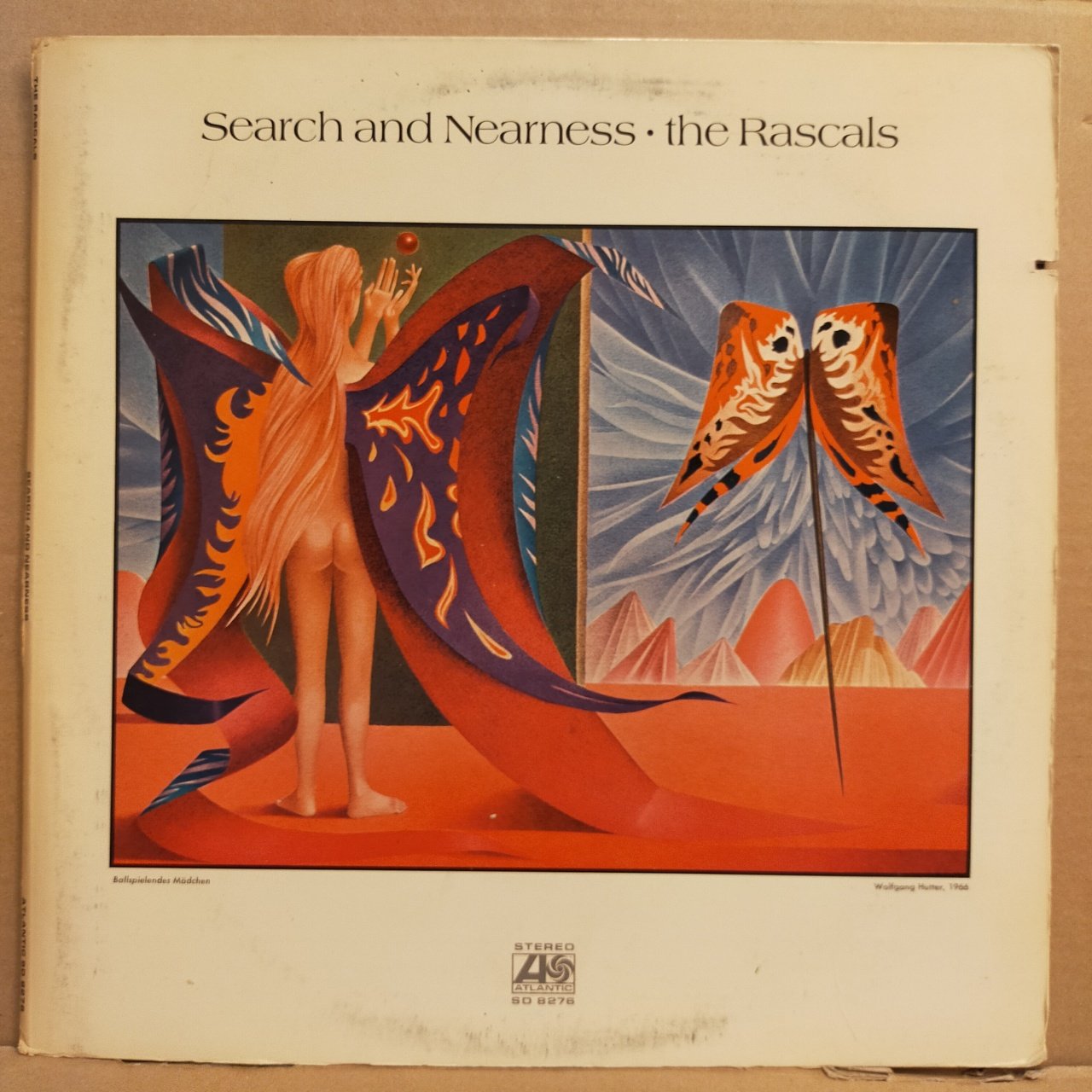 THE RASCALS - SEARCH AND NEARNESS (1971) - LP CUT OUT 2.EL PLAK