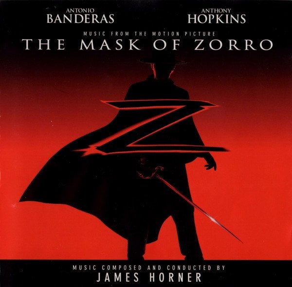 MASK OF ZORRO - SOUNDTRACK / JAMES HORNER (1998) - CD 2.EL