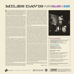 MILES DAVIS - PLAYS BALLADS & BLUES (2018) - LP COMPILATION 180GR SIFIR PLAK