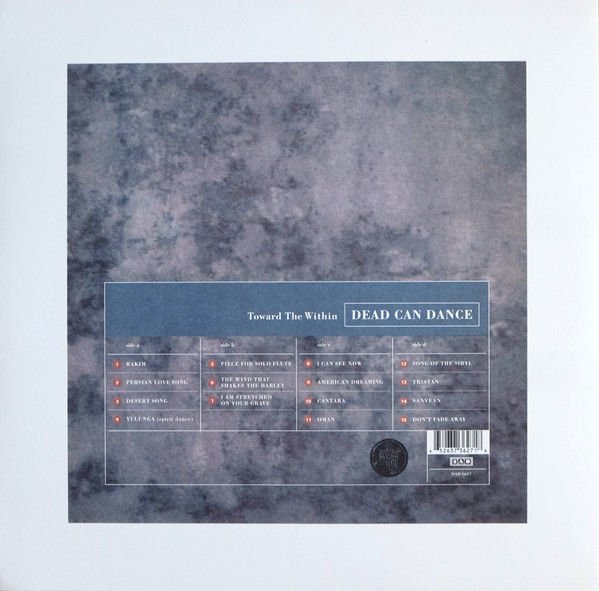 DEAD CAN DANCE – TOWARD THE WITHIN (1994) - 2LP 2016 EDITION REMASTERED REISSUE SIFIR PLAK
