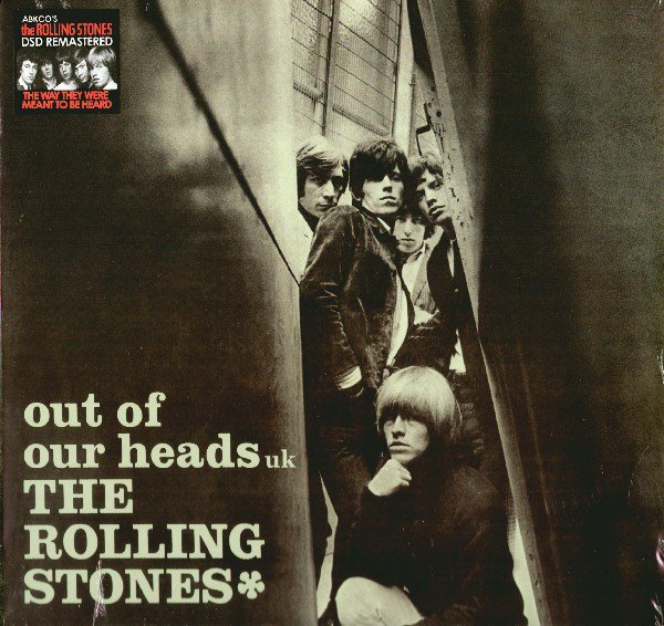 ROLLING STONES - OUT OF OUR HEADS UK (1965) - LP 2003 EDITION SIFIR PLAK
