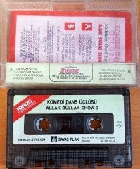 KOMEDİ DANS ÜÇLÜSÜ - ALLAK BULLAK SHOW-3 / SADDAM ÖZEL SAYISI KASET 2.EL