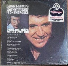 SONNY JAMES - WHEN THE SNOW IS ON THE ROSES - IF SHE JUST HELPS - DÖNEM BASKISI 2PLAK SIFIR