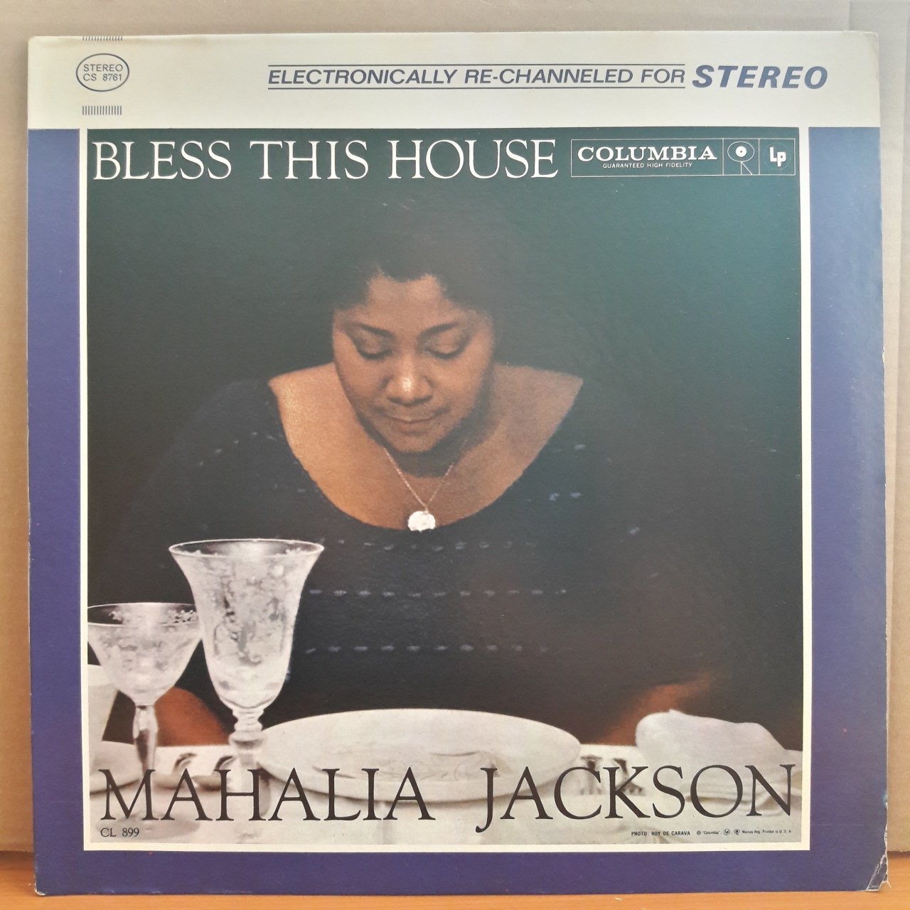 MAHALIA JACKSON - BLESS THIS HOUSE - LP 2.EL PLAK