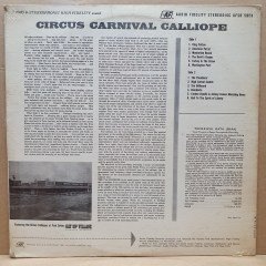 CIRCUS CARNIVAL CALLIOPE / PAUL EAKINS (1961) - LP DÖNEM BASKISI SIFIR PLAK