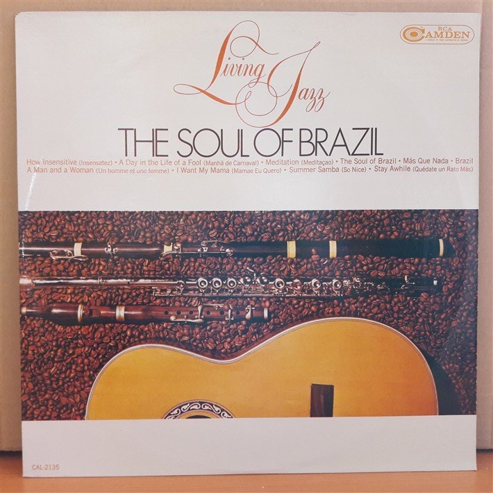 LIVING JAZZ - THE SOUL OF BRAZIL (1967) - LP 2.EL PLAK