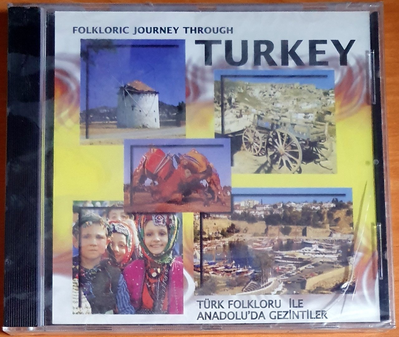 FOLKLORIC JOURNEY THROUGH TURKEY / TÜRK FOLKLORU İLE ANADOLU'DA GEZİNTİLER (1998) - CD SIFIR