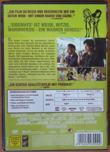SIDEWAYS - PAUL GIAMATTI - THOMAS HADEN CHURCH - ALEXANDER PAYNE - DVD 2.EL