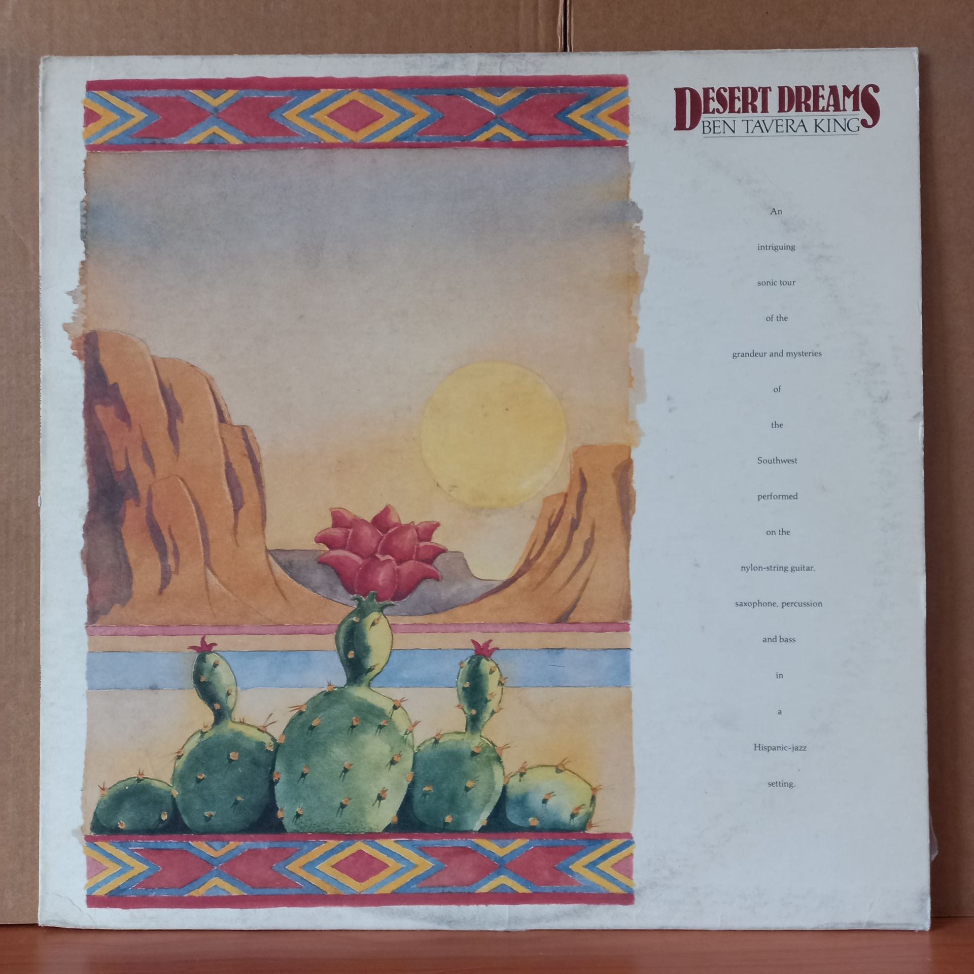 BEN TAVERA KING – DESERT DREAMS (1985) - LP 2.EL PLAK