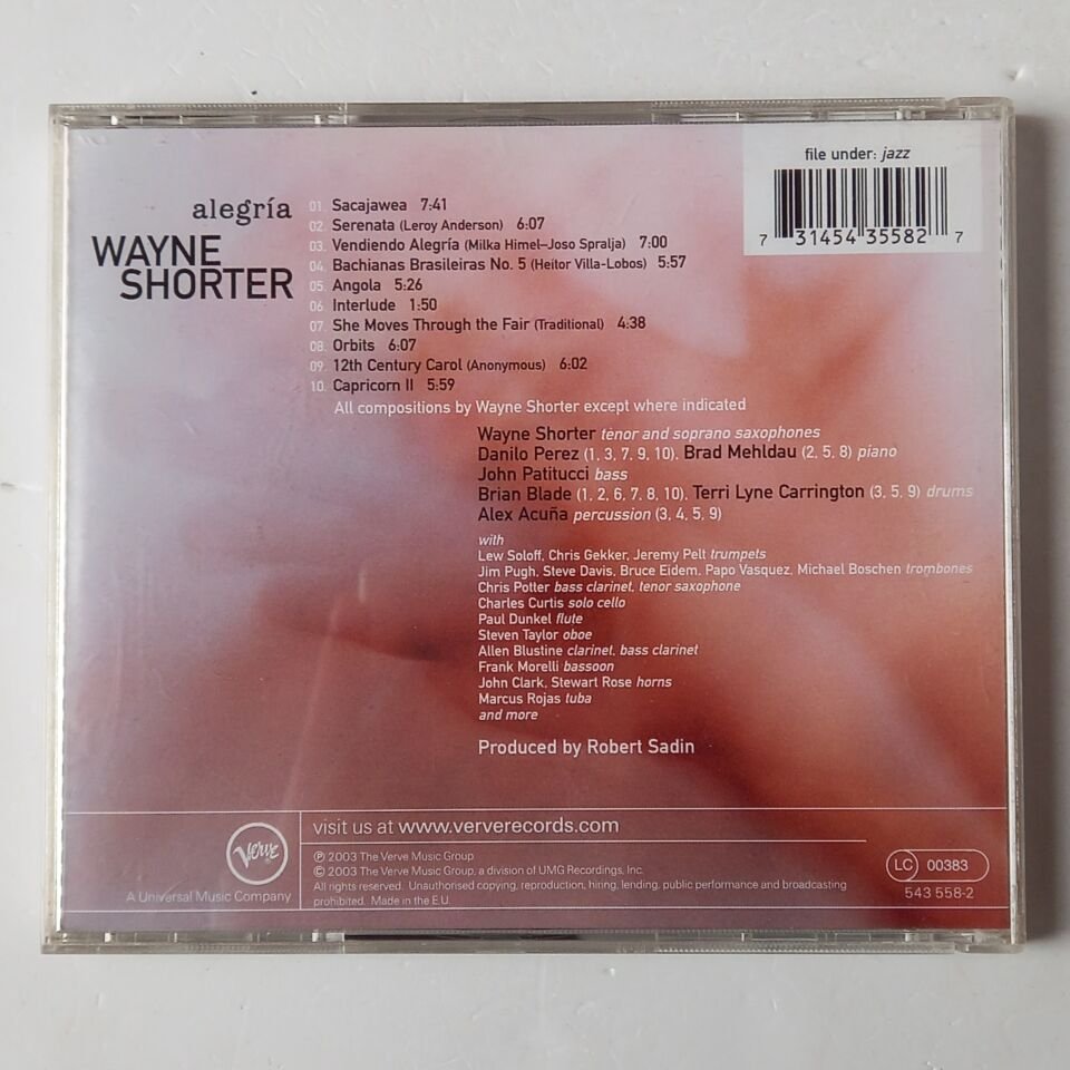 WAYNE SHORTER – ALEGRIA (2003) - CD 2.EL
