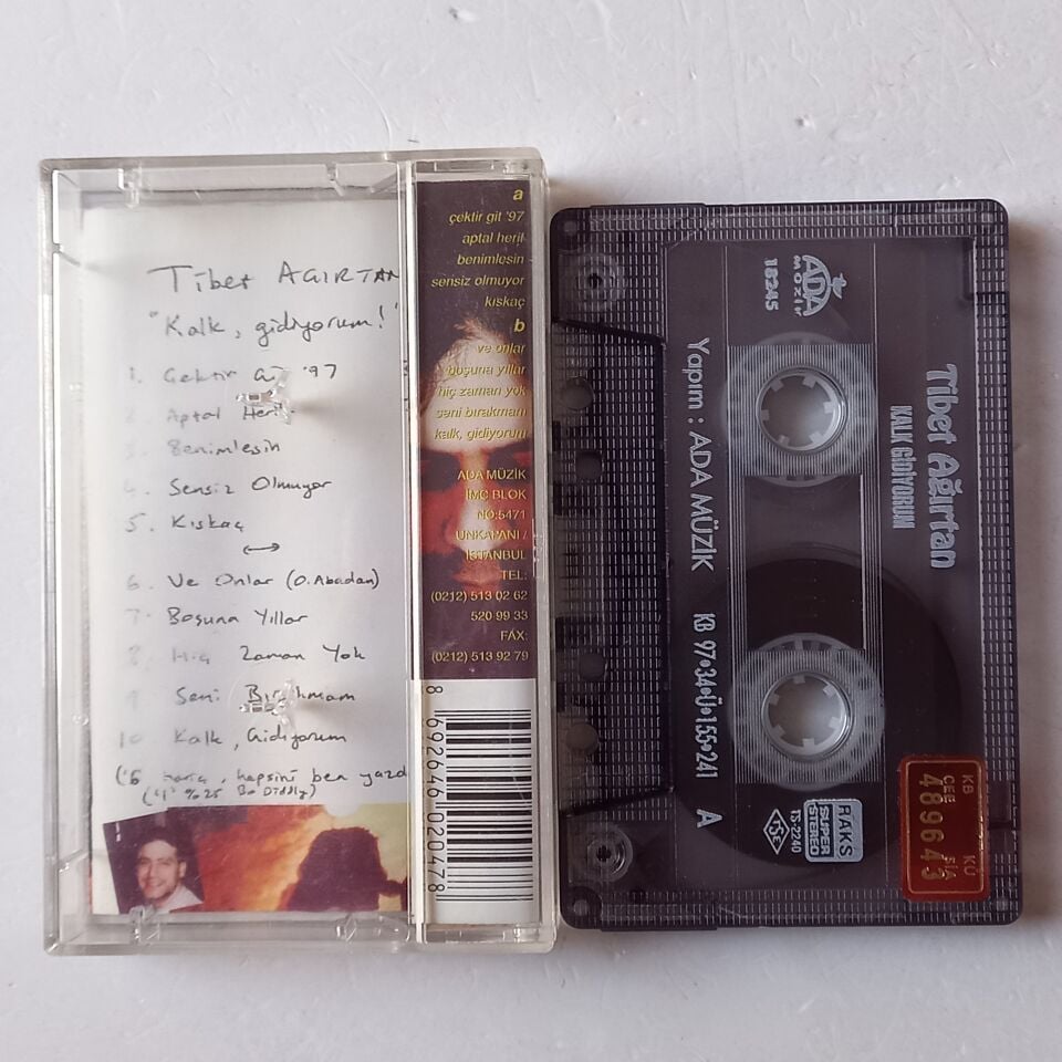 TİBET AĞIRTAN - KALK, GİDİYORUM (1997) - KASET 2.EL