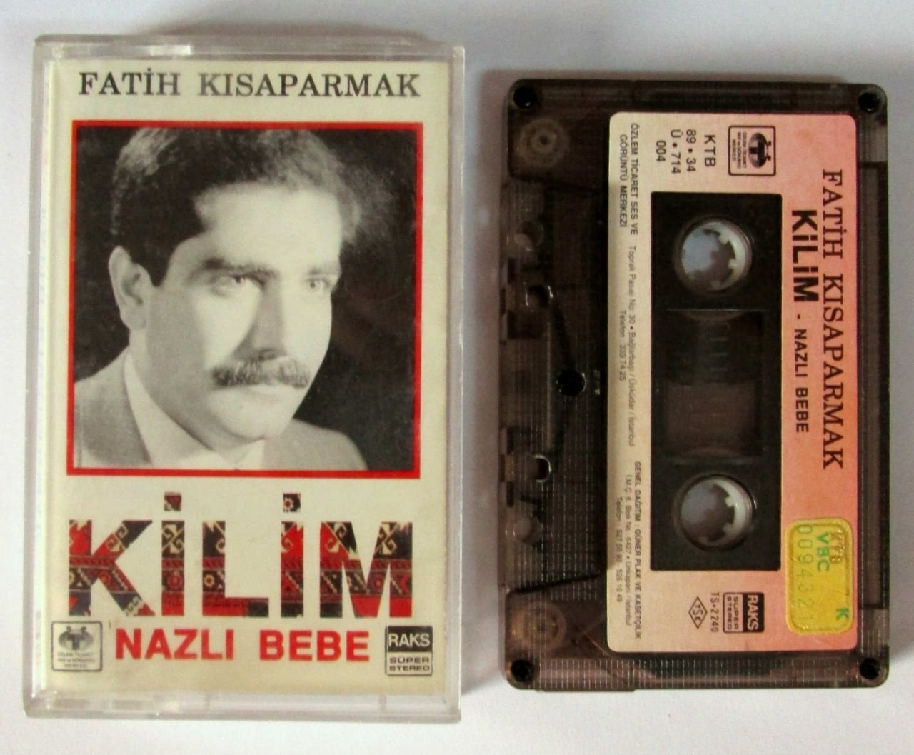 FATİH KISAPARMAK - KİLİM 2.EL KASET