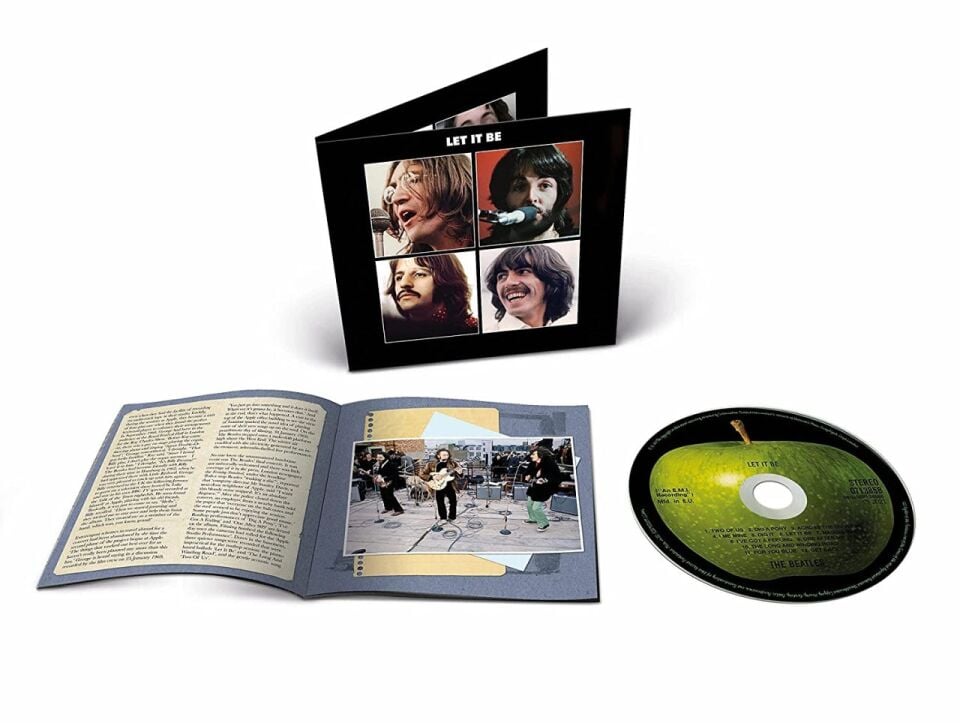 THE BEATLES - LET IT BE (1970) - CD 2021 EDITION REISSUE / GATEFOLD DIGISLEEVE AMBALAJINDA SIFIR ÜRÜN