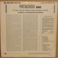 PATACHOU SINGS BROADWAY SHOWS IN FRENCH & ENGLISHS 2.EL PLAK