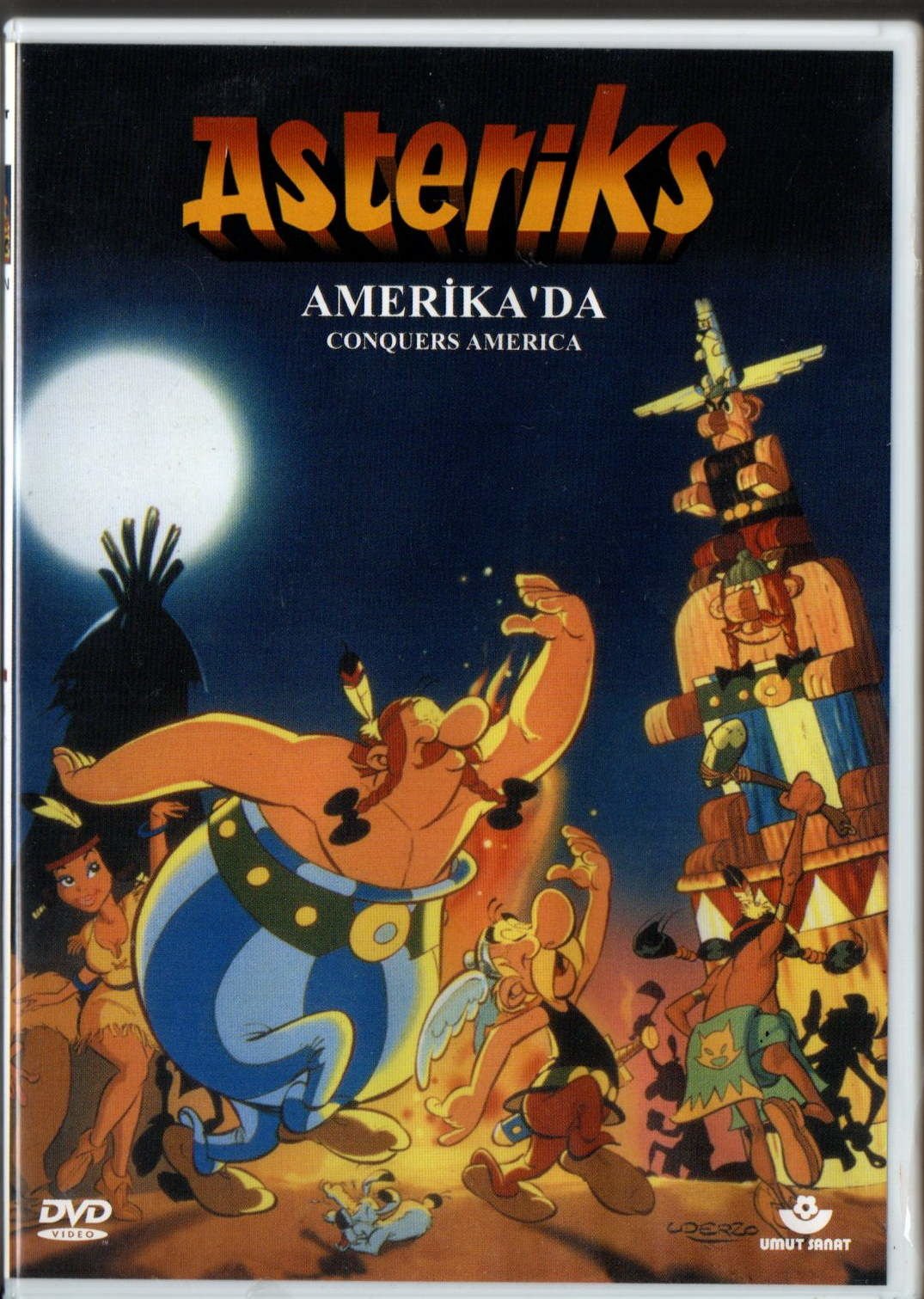 ASTERİKS AMERİKA'DA - ASTERIX CONQUERS AMERICA - DVD 2.EL