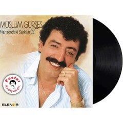 MÜSLÜM GÜRSES - MAHZENDEKİ ŞARKILAR VOL 2 - LP 2019 BASIM SIFIR PLAK