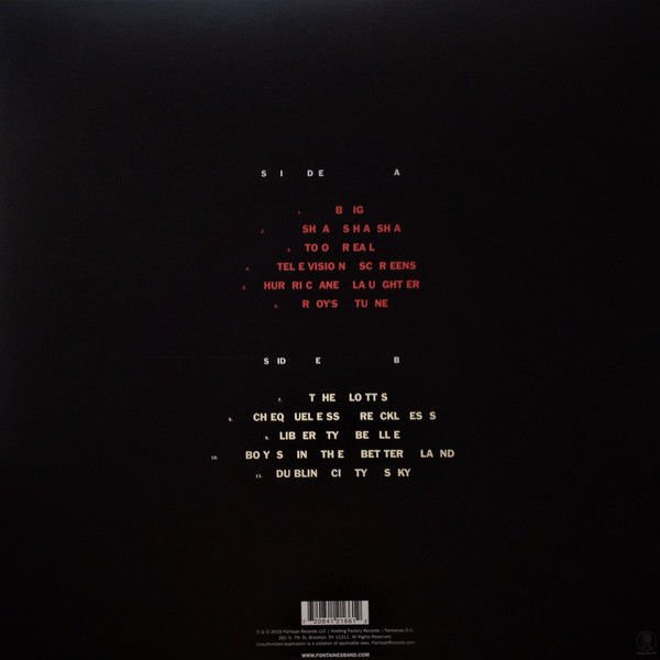 FONTAINES D.C. – DOGREL (2019) - LP SIFIR PLAK