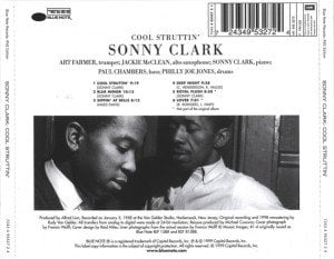 SONNY CLARK – COOL STRUTTIN' (1958) - BLUE NOTE CD SIFIR