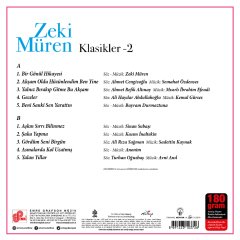 ZEKİ MÜREN - KLASİKLER 2 - PLAK SIFIR