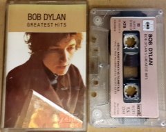 BOB DYLAN - GREATEST HITS CASSETTE 1990 PAPER LABEL MADE IN TURKEY ''USED''