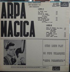 PEPE VELASQUEZ - Y SU ARPA PARAGUAYA ARPA MAGICA - PLAK 2.EL