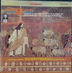 BACH: CANTATA NO.100 & 175, HEINZ WUNDERLICH - PLAK 2.EL