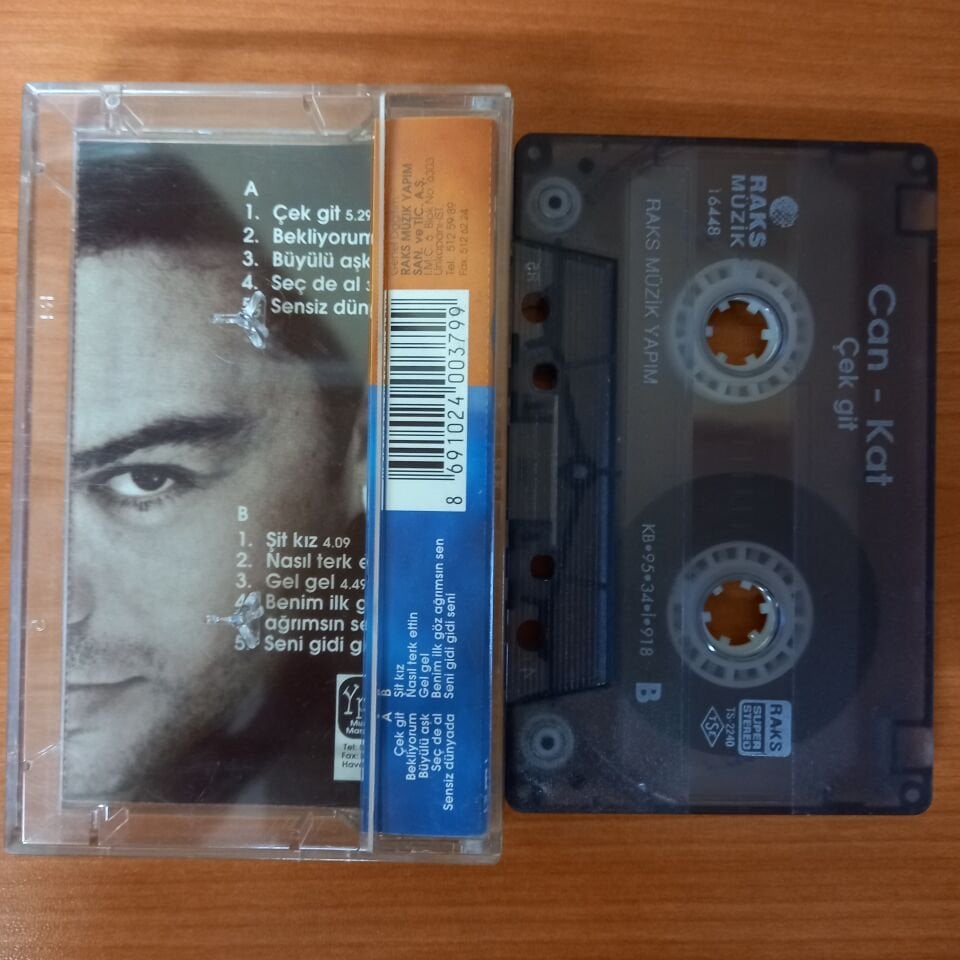 CAN-KAT - ÇEK GİT (1995) - KASET 2.EL
