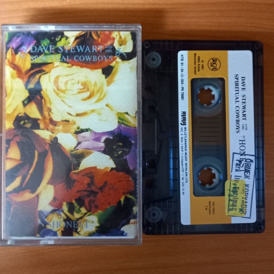 DAVE STEWART, THE SPIRITUAL COWBOYS - HONEST (1991) - KASET 2.EL