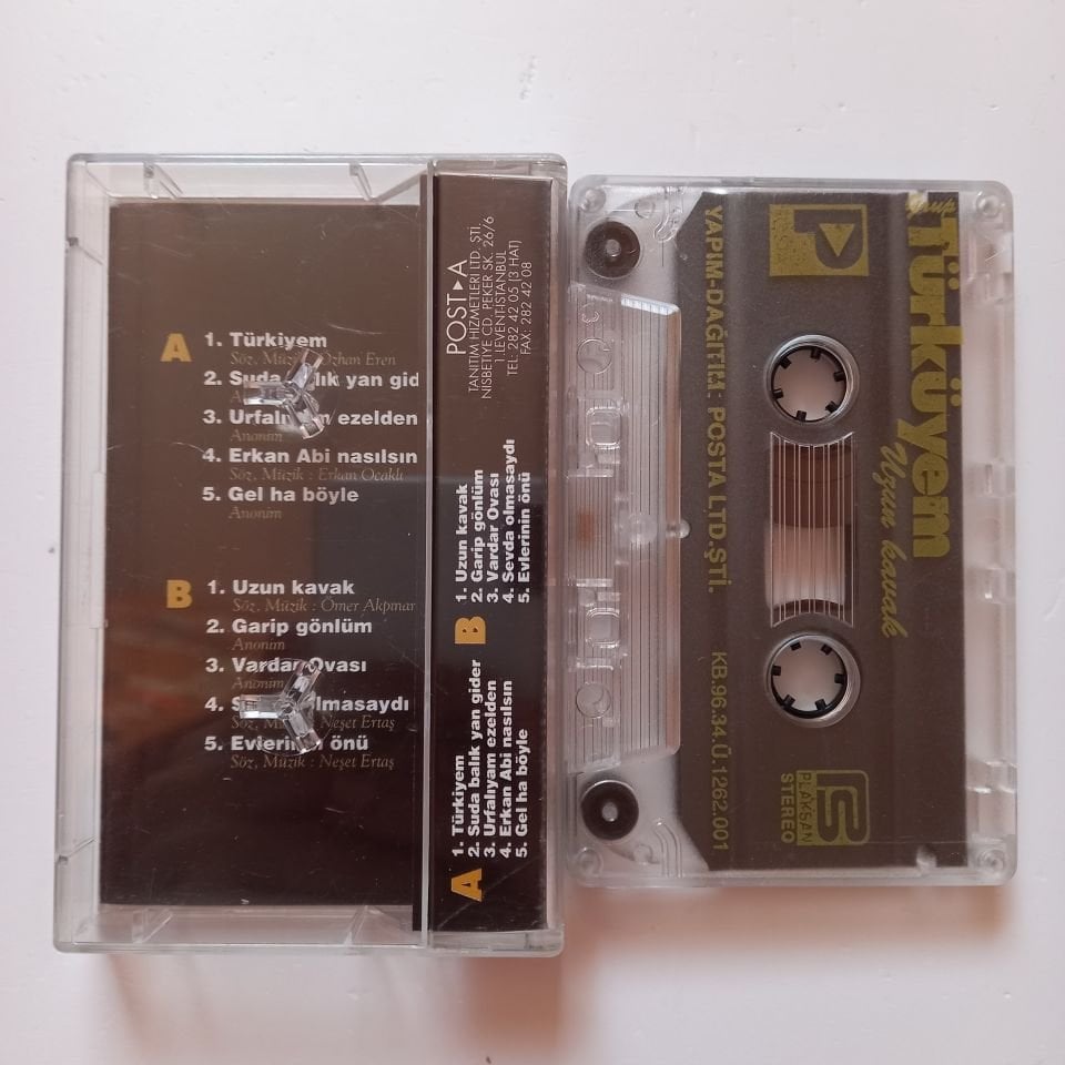 GRUP TÜRKÜYEM - UZUN KAVAK (1996) - KASET 2.EL