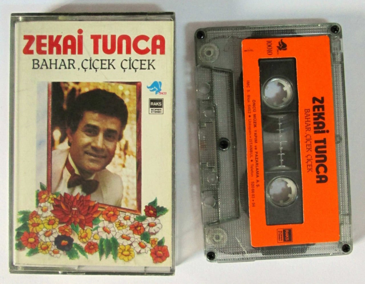 ZEKAİ TUNCA - BAHAR ÇİÇEK ÇİÇEK 2.EL KASET