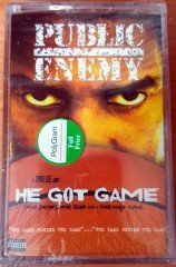 PUBLIC ENEMY - HE GOT GAME SOUNDTRACK CASSETTE MADE IN TURKEY ''NEW''