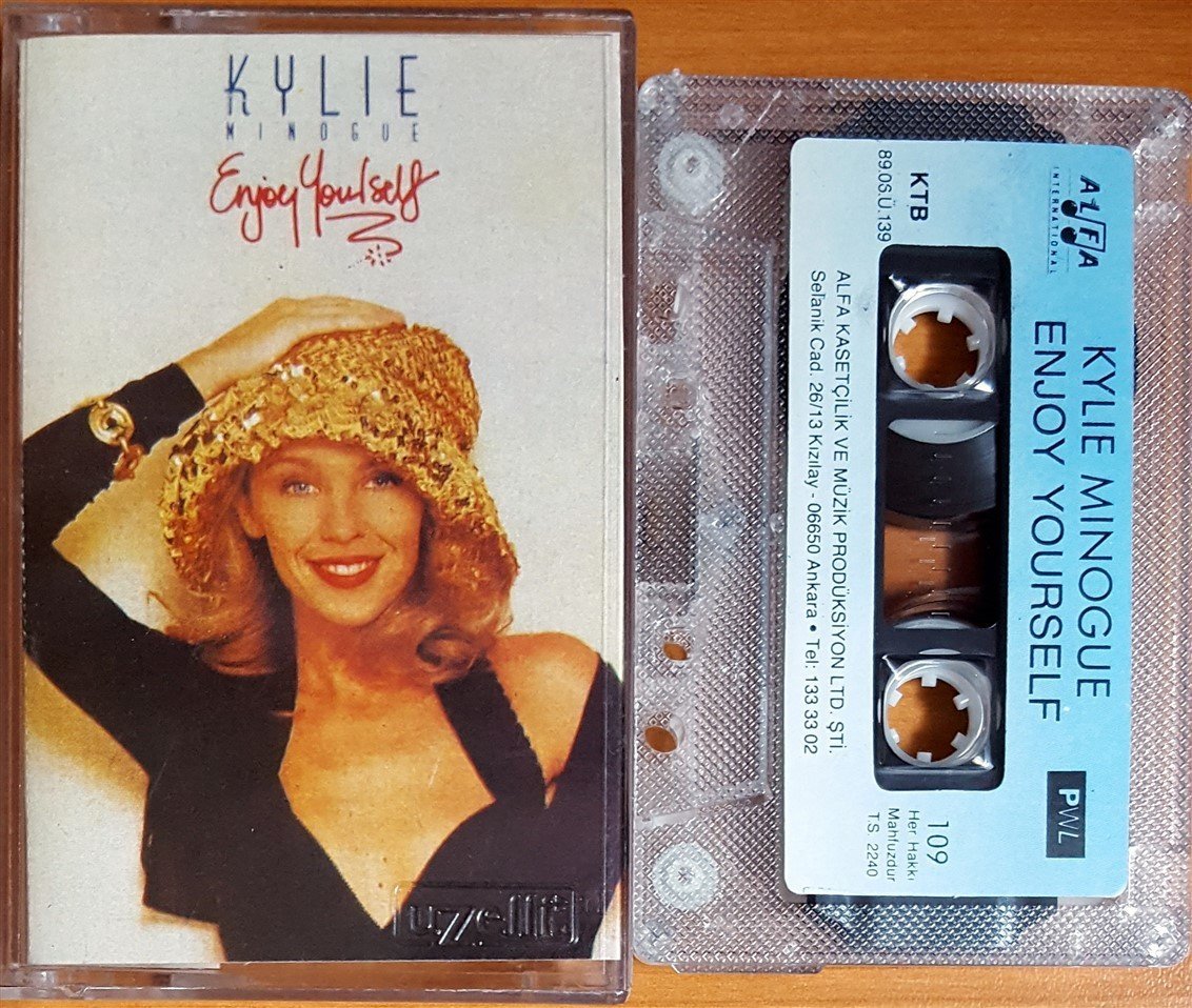 KYLIE MINOGUE - ENJOY YOURSELF (1989) ALFA KASET 2.EL