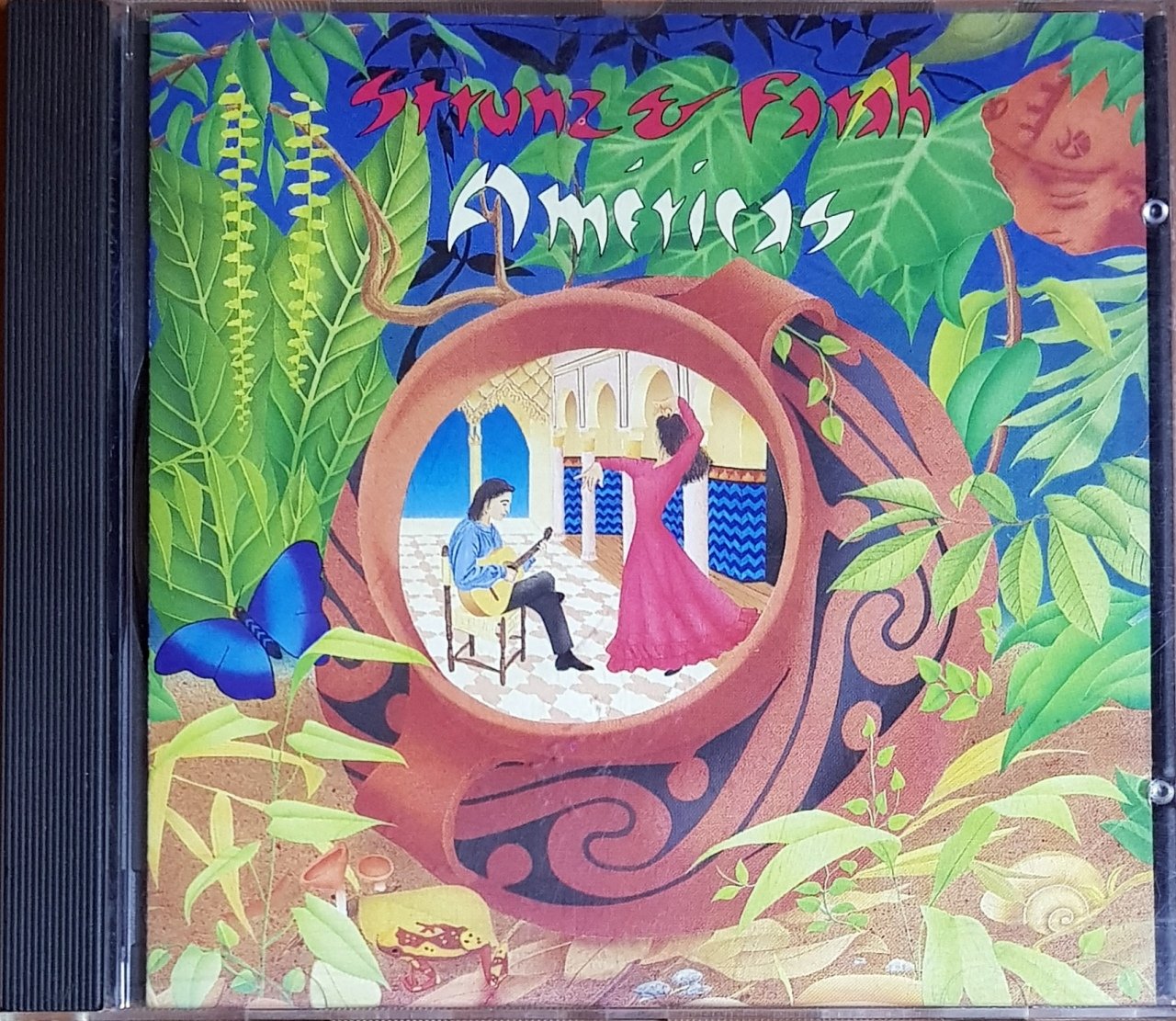 STRUNZ & FARAH - AMERICAS (1992) MESA RECORDS CD 2.EL