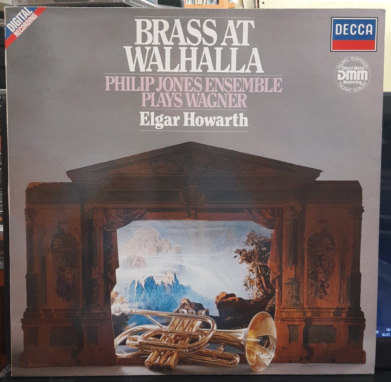 WAGNER: BRASS AT WALHALLA, PHILIP JONES ENSEMBLE, ELGAR HOWARTH (1985) - PLAK 2.EL