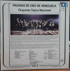 PAGINAS DE ORO DE VENEZUELA - ORQUESTA TIPICA NACIONAL VOL.4 - PLAK 2.EL