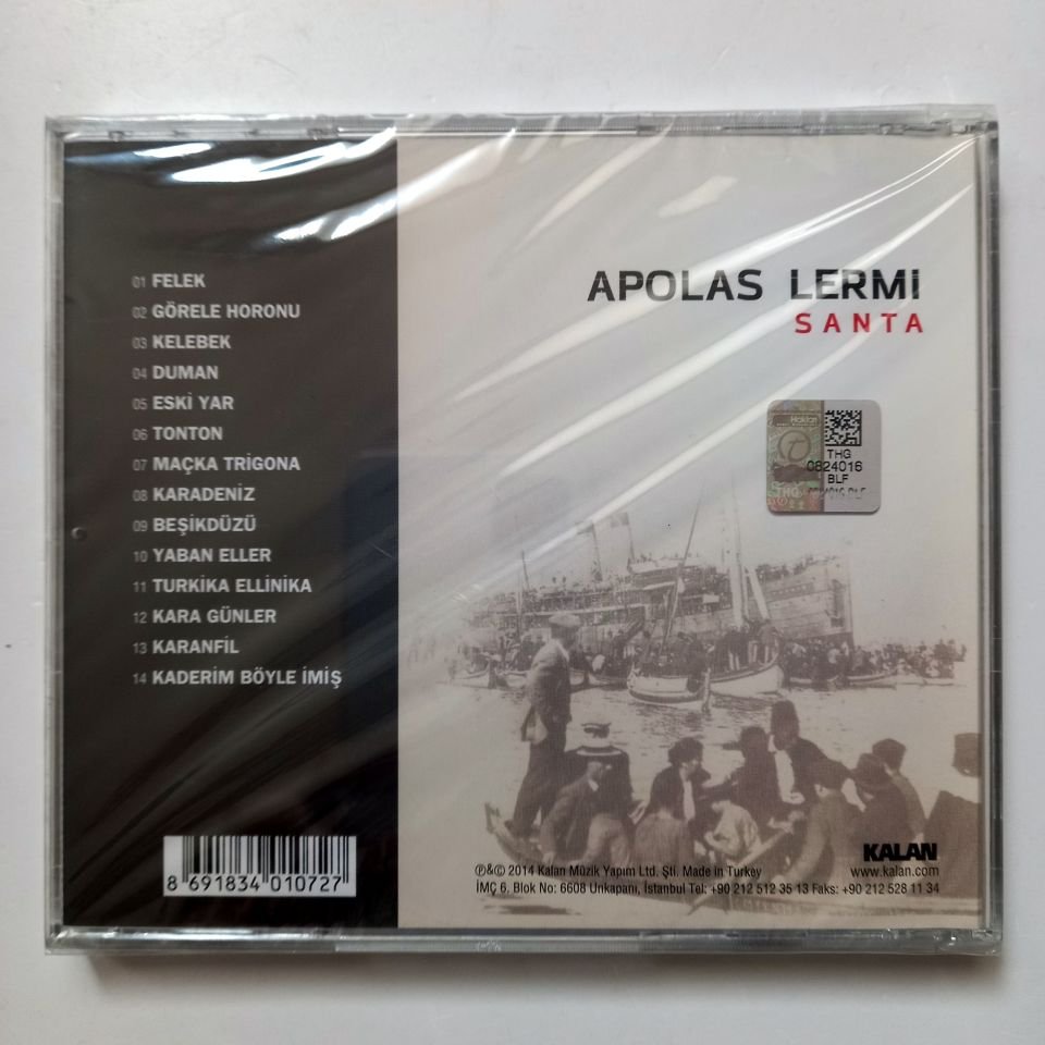 APOLAS LERMİ – SANTA (2014) - CD SIFIR