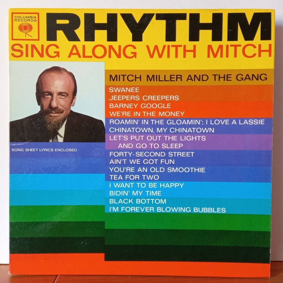 MITCH MILLER AND THE GANG – RHYTHM / SING ALONG WITH MITCH - LP 2.EL PLAK