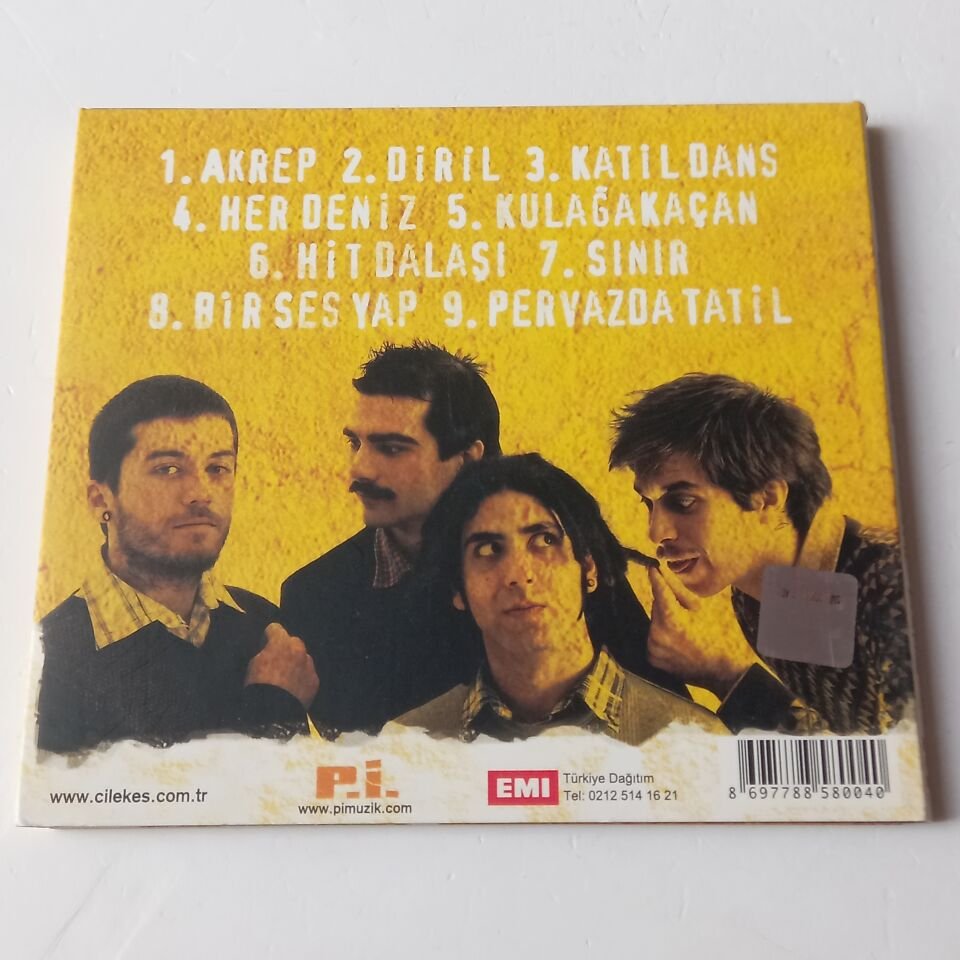ÇİLEKEŞ – KATİL DANS (2008) - CD DIGIPAK 2.EL