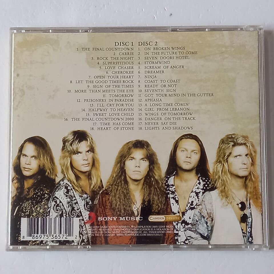 EUROPE – THE FINAL COUNTDOWN / THE BEST OF EUROPE (2009) - 2CD REISSUE 2.EL