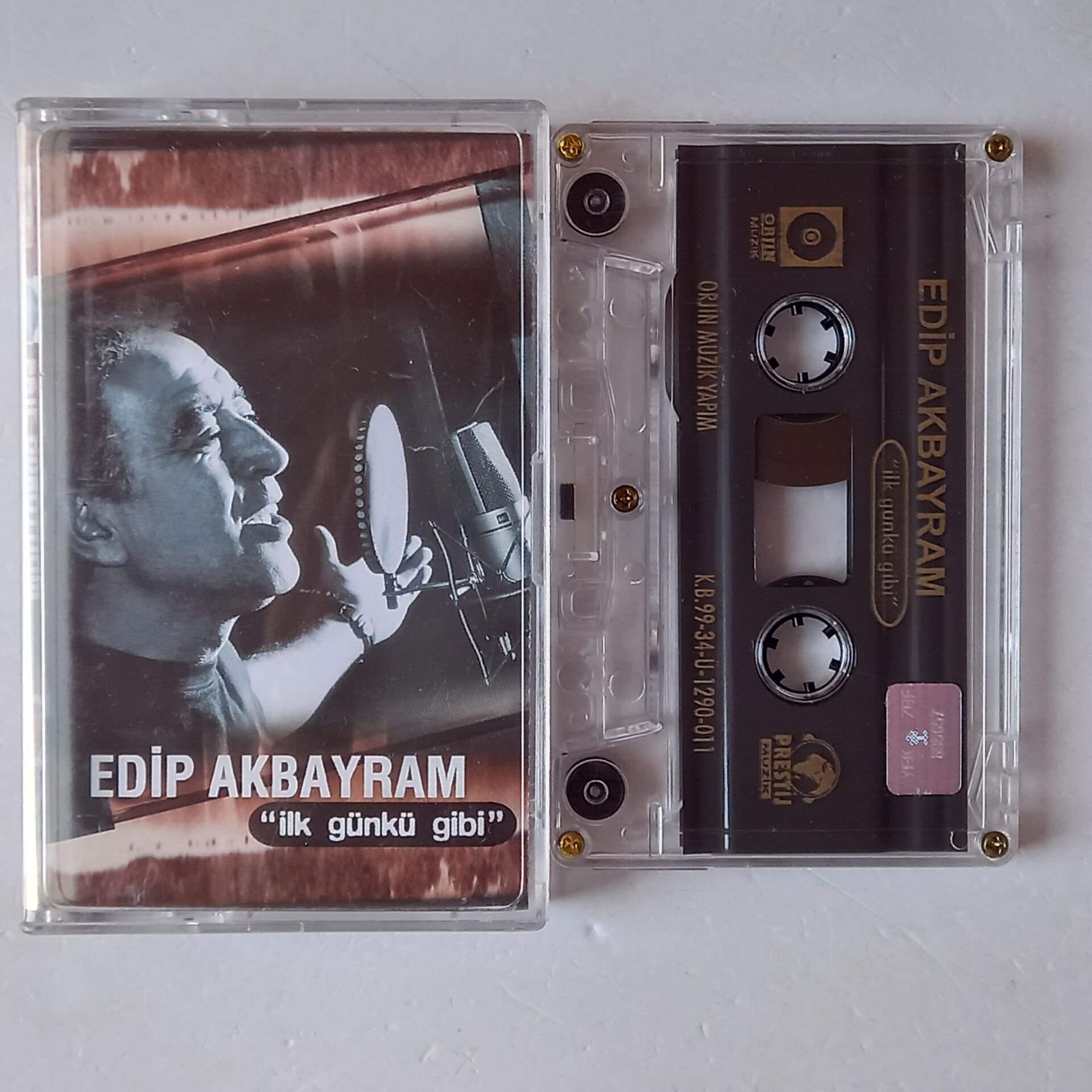 EDİP AKBAYRAM - İLK GÜNKÜ GİBİ (1999) - KASET 2.EL