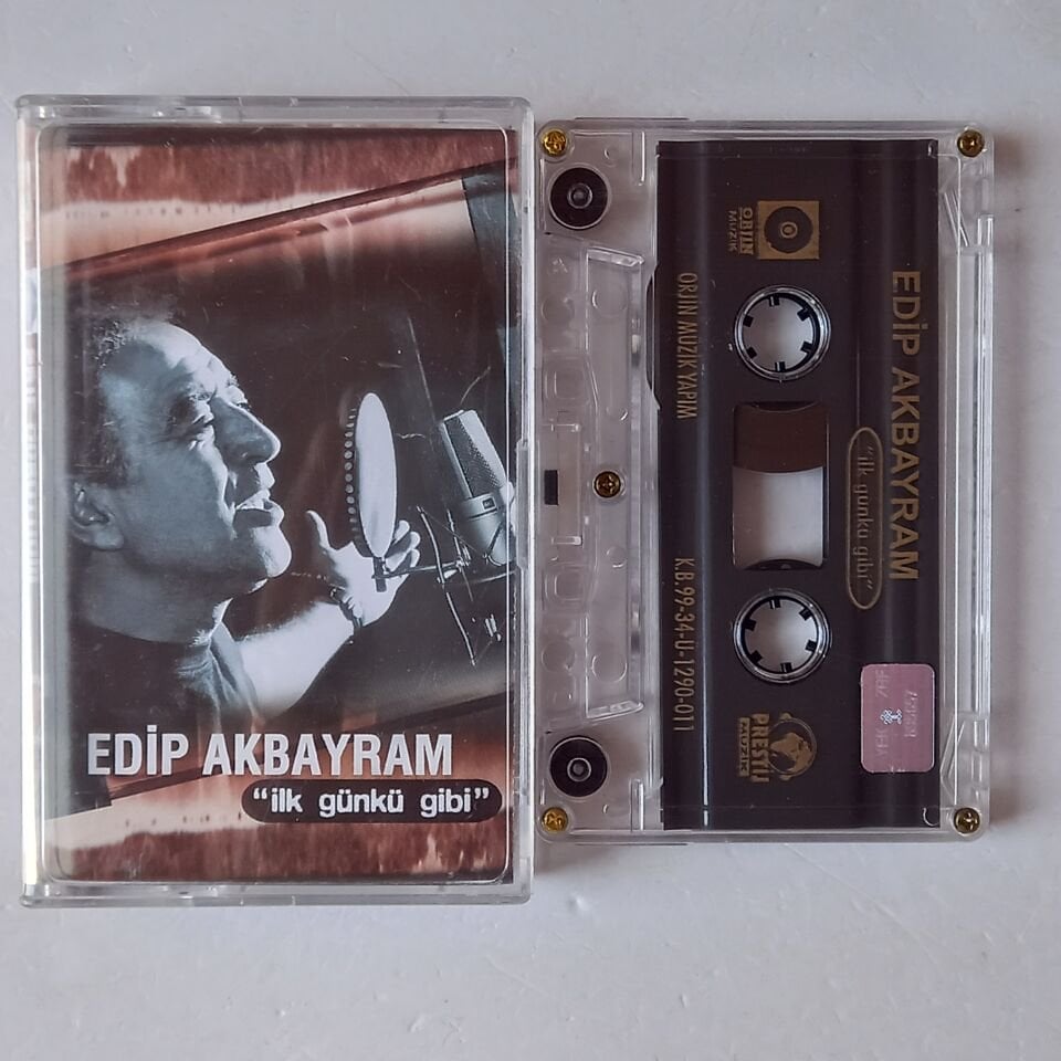 EDİP AKBAYRAM - İLK GÜNKÜ GİBİ (1999) - KASET 2.EL