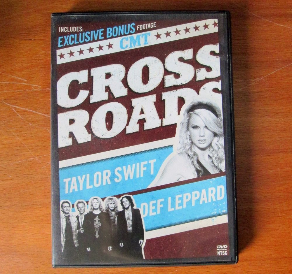 TAYLOR SWIFT DEF LEPPARD CROSS ROADS DVD 2.EL
