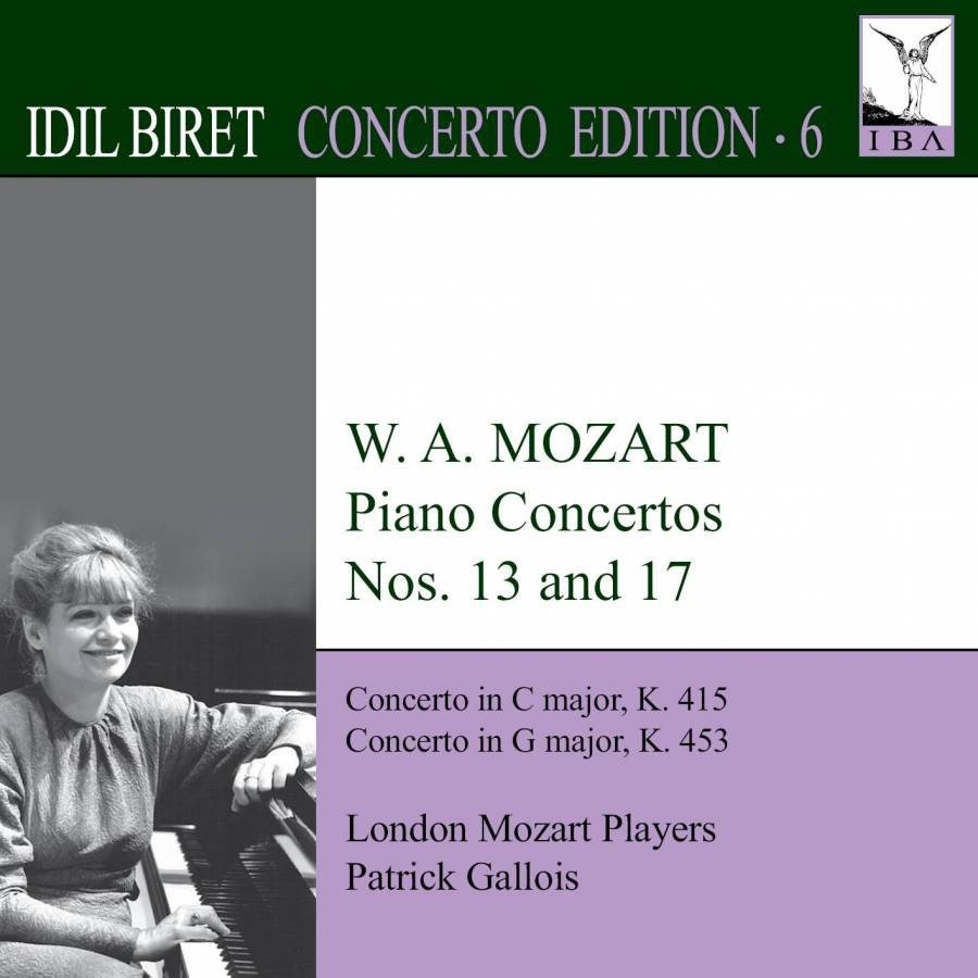 İDİL BİRET - MOZART PIANO CONCERTOS NO 23 & 17 (2016) - CD SIFIR