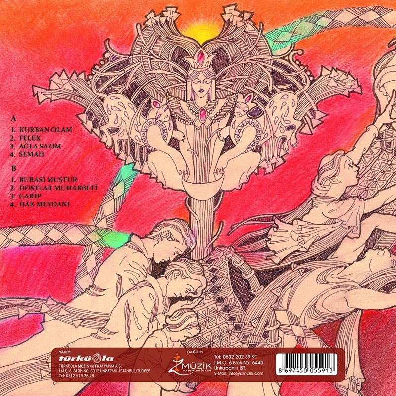 NEŞET ERTAŞ - TÜRKÜLER VE DEYİŞLER - LP 2024 BASIM SIFIR PLAK