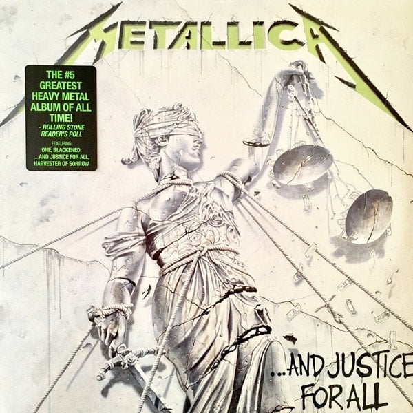METALLICA - AND JUSTICE FOR ALL (1988) - 2LP 180GR 2018 EDITION SIFIR PLAK